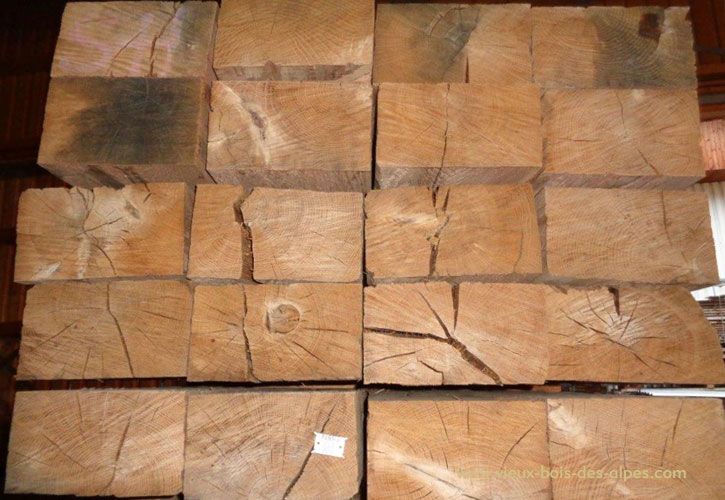 chêne éclaté étuvé à vendre