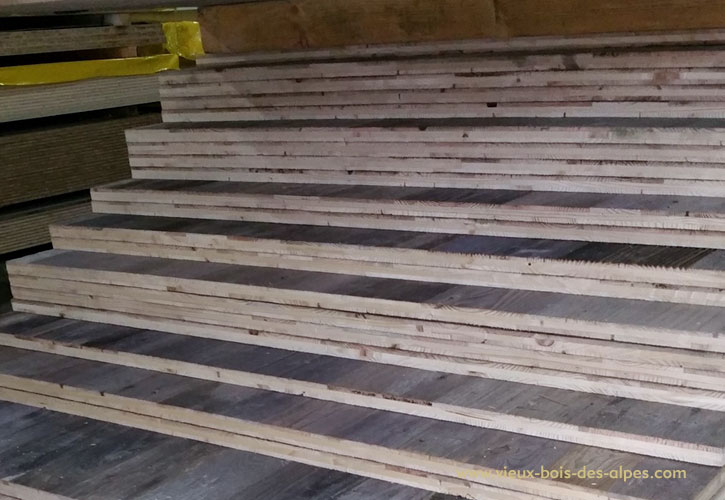 large gamme de panneaux 3 plis vieux chêne